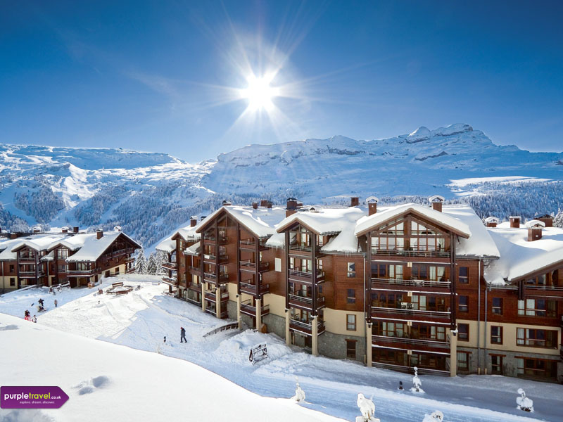 Flaine cheap holidays from purple travel 