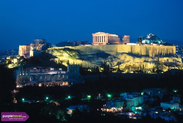 Athens Cheap holidays with PurpleTravel 