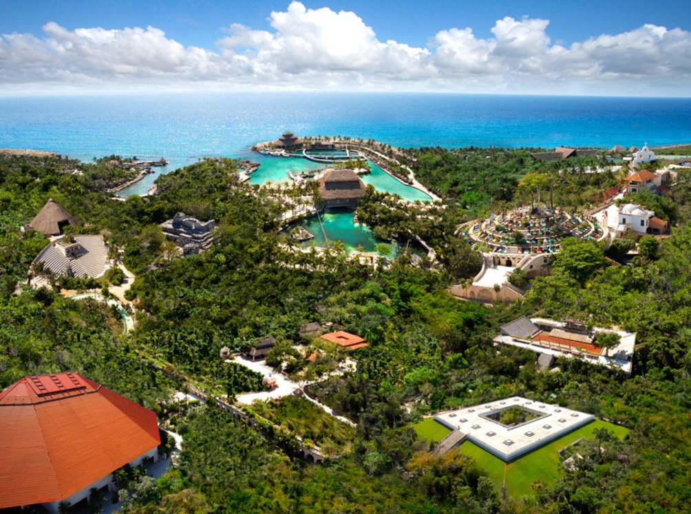 Occidental Grand Xcaret Grand Xcaret aerial resort view 1