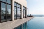 Incredible pool with sunbeds and fantastic panoramic sea views
