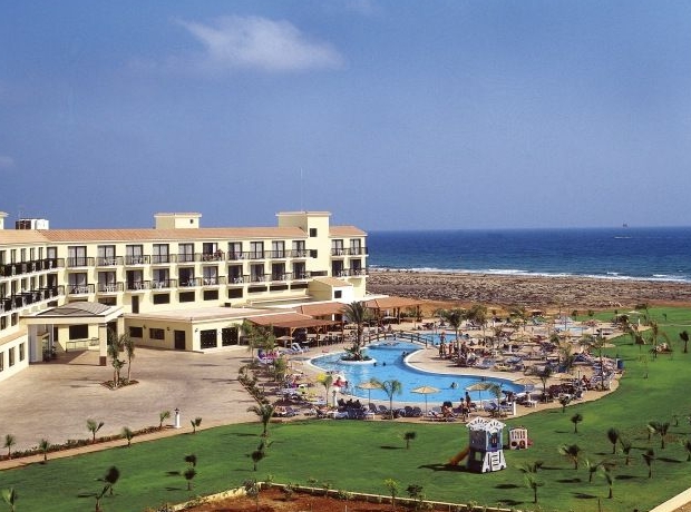 Panoramic resort view of Anmaria Beach Hotel