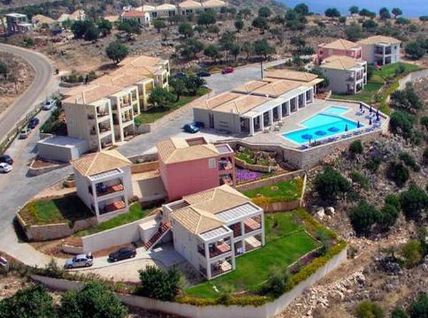 Panoramic resort view