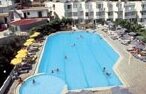 Panoramic view of the fantastic outdoor swimming pool