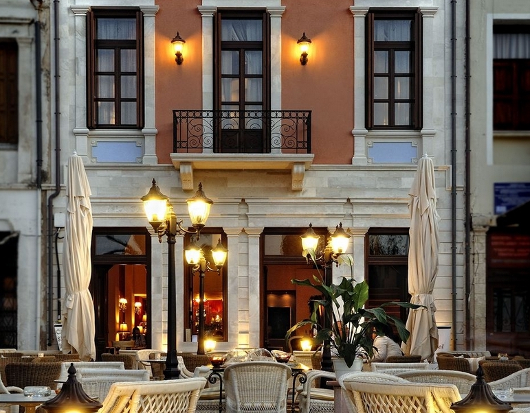 Outdoor view of Civitas Rethymnae Boutique Hotel