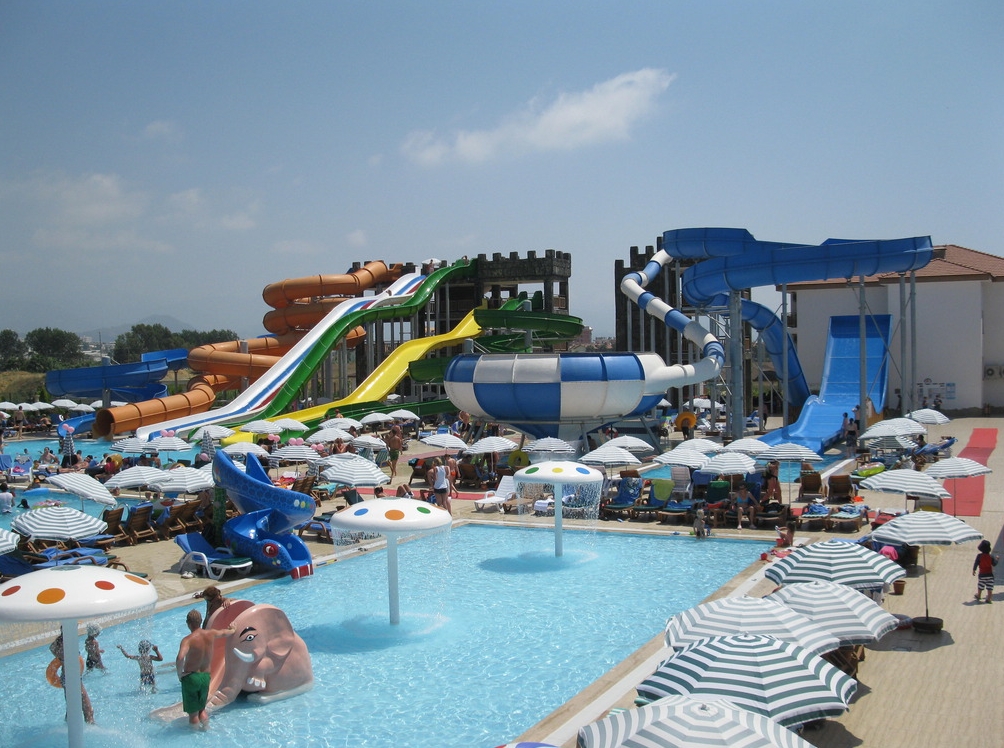 Water slides