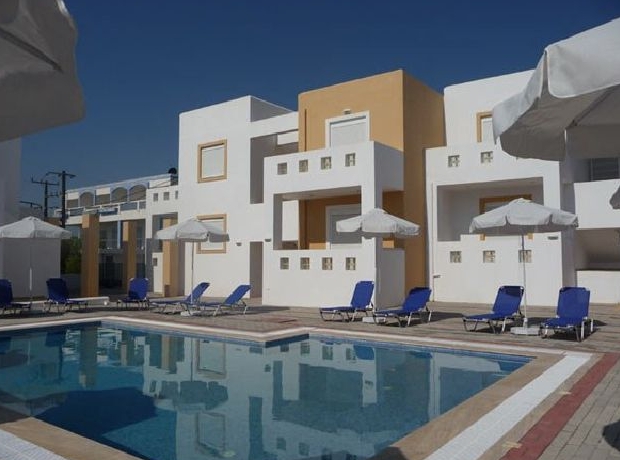 Pool and resort view