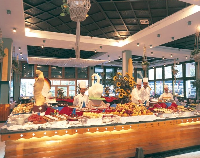 Enjoy a delicious meal from Ghazala's rich buffet restaurant!