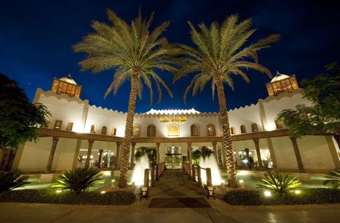 Entrance of Ghazala Gardens Hotel