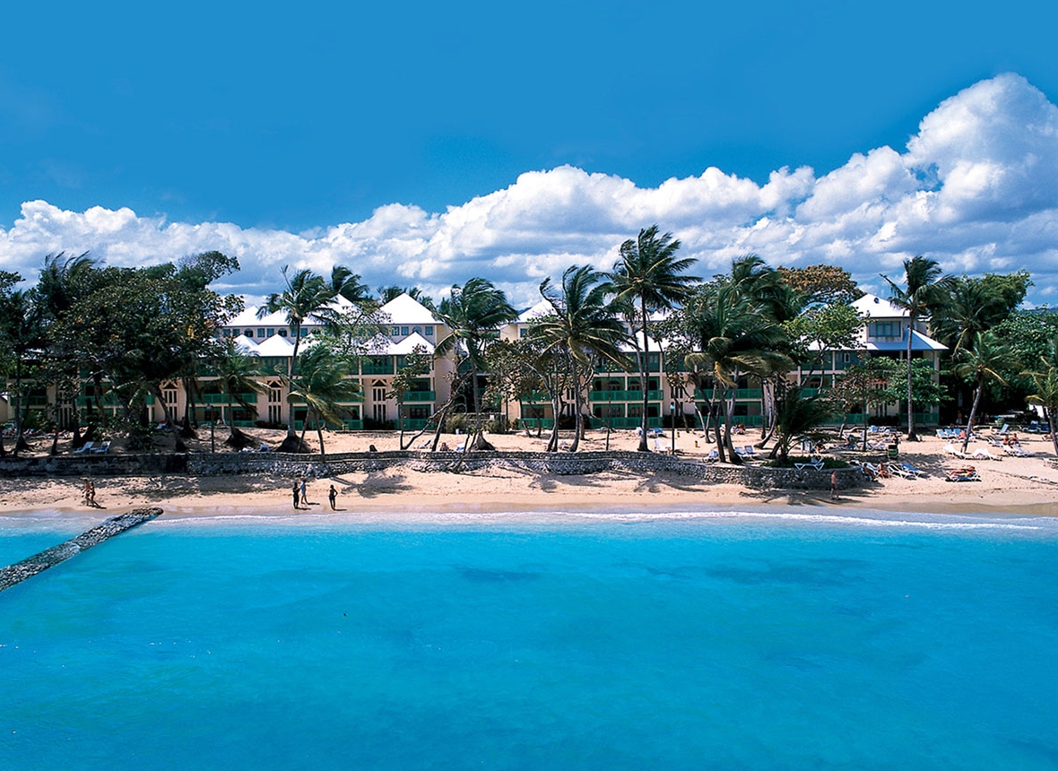 Beach and Hotel Overview