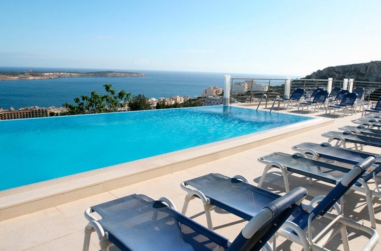 Panorama Hotel Mellieha Pool Area