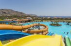 Extreme fun in the water park of Iberostar Lindos Imperial