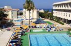 Panoramic pool view of Kissos Hotel in Paphos