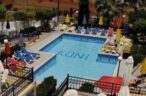 Panoramic view of the fantastic outdoor swimming pool