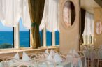 Restaurant with sea view