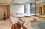Indoor jacuzzi area
