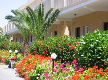 Loutsiana Hotel Apts main entrance
