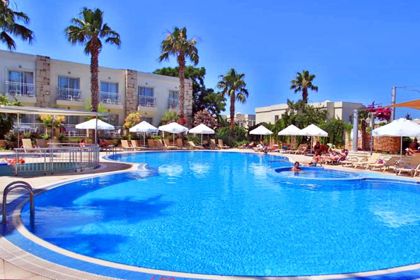 Cooling dips by the pool