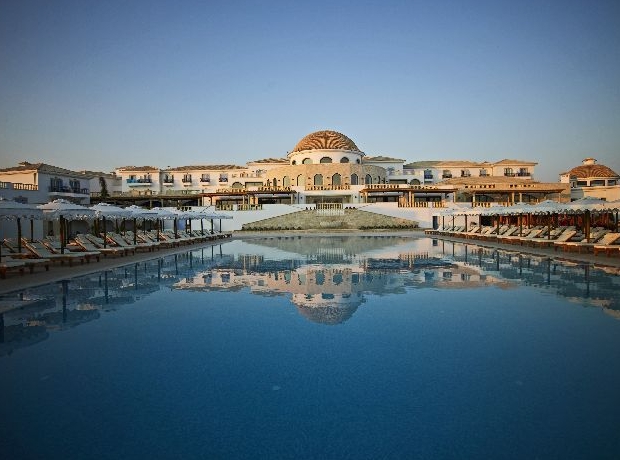 Amazing panoramic view of Mitsis Laguna Resort & Spa