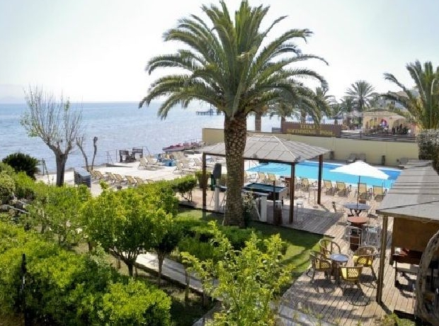 Panoramic resort view