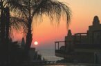 Sunset from the resort