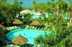 Panoramic view of the fantastic outdoor pool