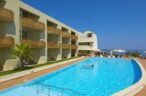 Panoramic view of the fantastic outdoor swimming pool