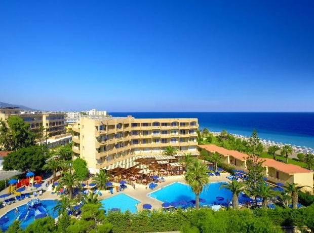 Panoramic view of the resort