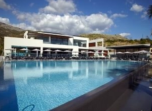 Resort and pool view
